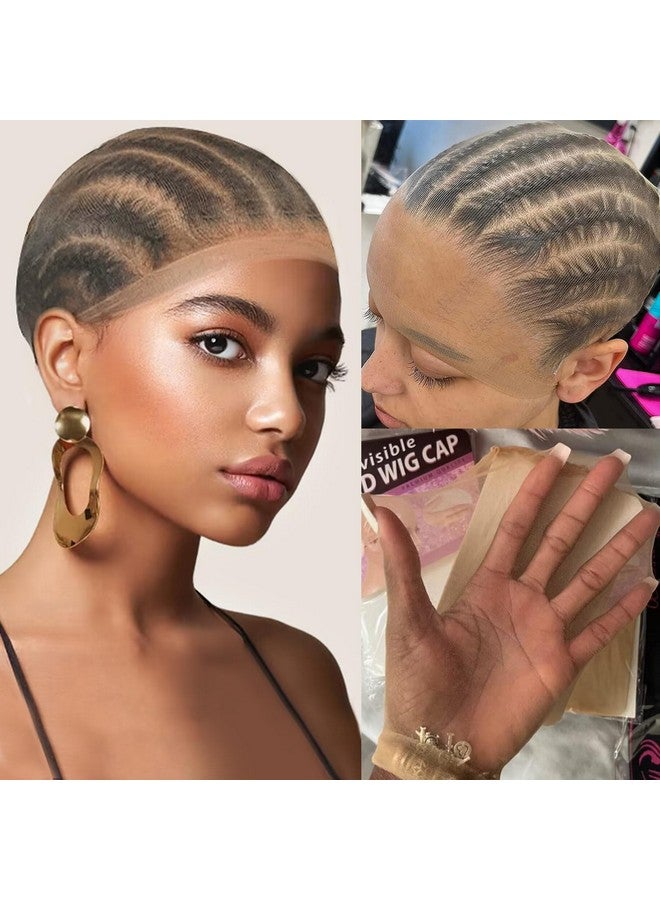 mscoco 20 Pieces Women Hd Wig Cap For Lace Front Wig Bald Cap - Image 1