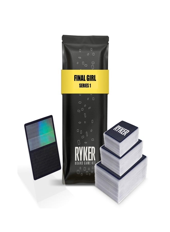 Ryker رايكر | متوافق مع سلسلة فاينال غيرل 1، طقم أغطية حماية | خالٍ من مادة PVC والأحماض | أغطية حماية شفافة لألعاب الورق | (414 قطعة) (63×88 مم، 44×68 مم، 70×120 مم) - Image 1