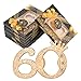 KaGrbves 50 Packs 60 Bottle Openers for 60th Birthday Party Favors Gifts or Souvenirs for Guests 60th Wedding Anniversary Party Favor Gold and Black Theme Party Decorations 60 - Image 3