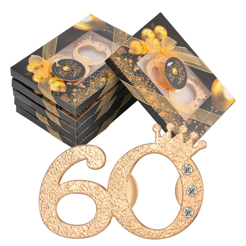 KaGrbves 50 Packs 60 Bottle Openers for 60th Birthday Party Favors Gifts or Souvenirs for Guests 60th Wedding Anniversary Party Favor Gold and Black Theme Party Decorations 60 - Image 2