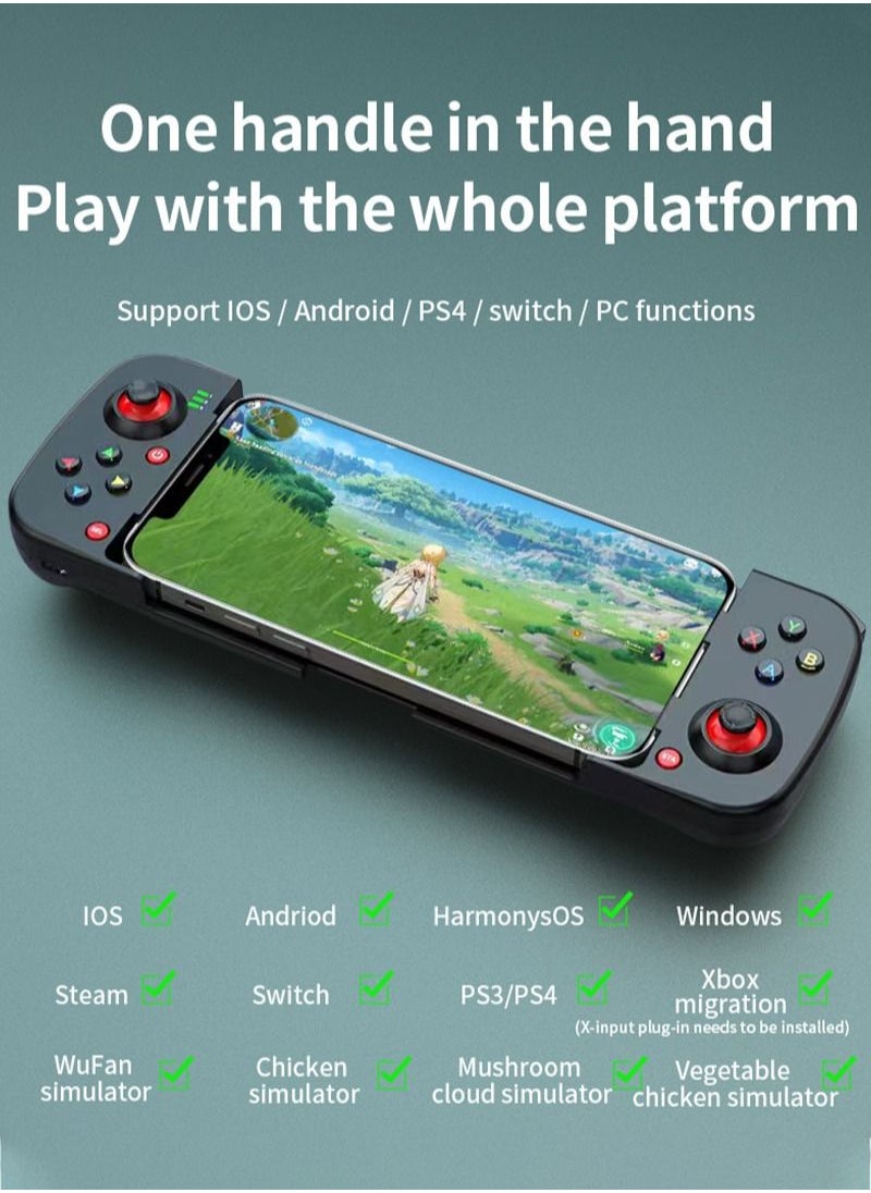 Flash Hawk - D3 Mobile Game Controller Gamepad for iPhone iOS Android PC PS4 Switch - Image 1