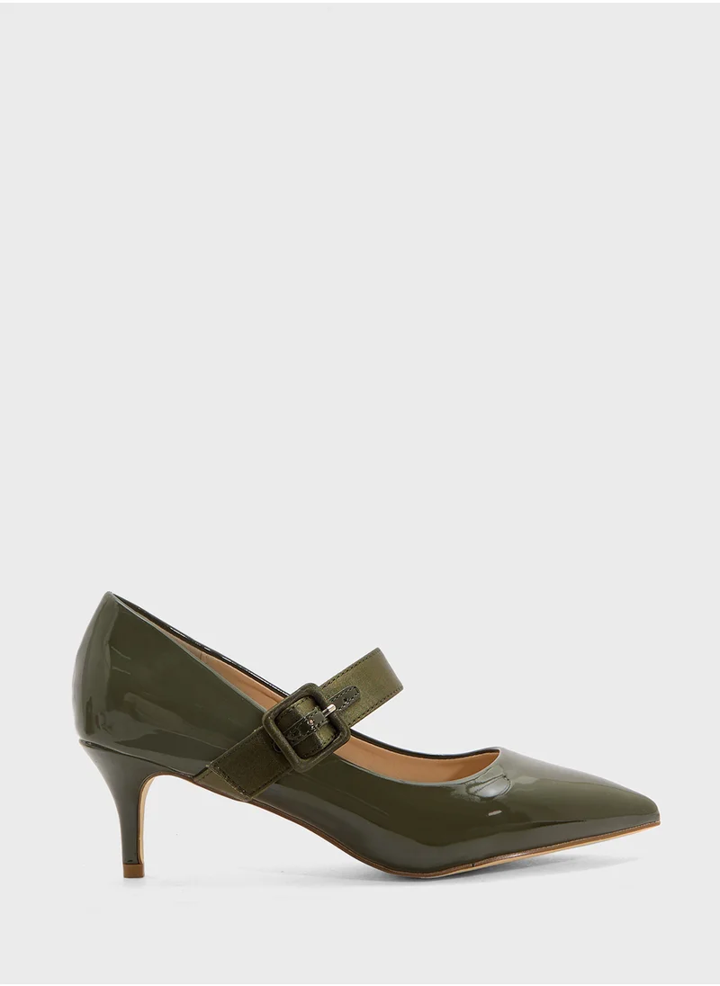 ELLA Mary-Jane Pointed Pump