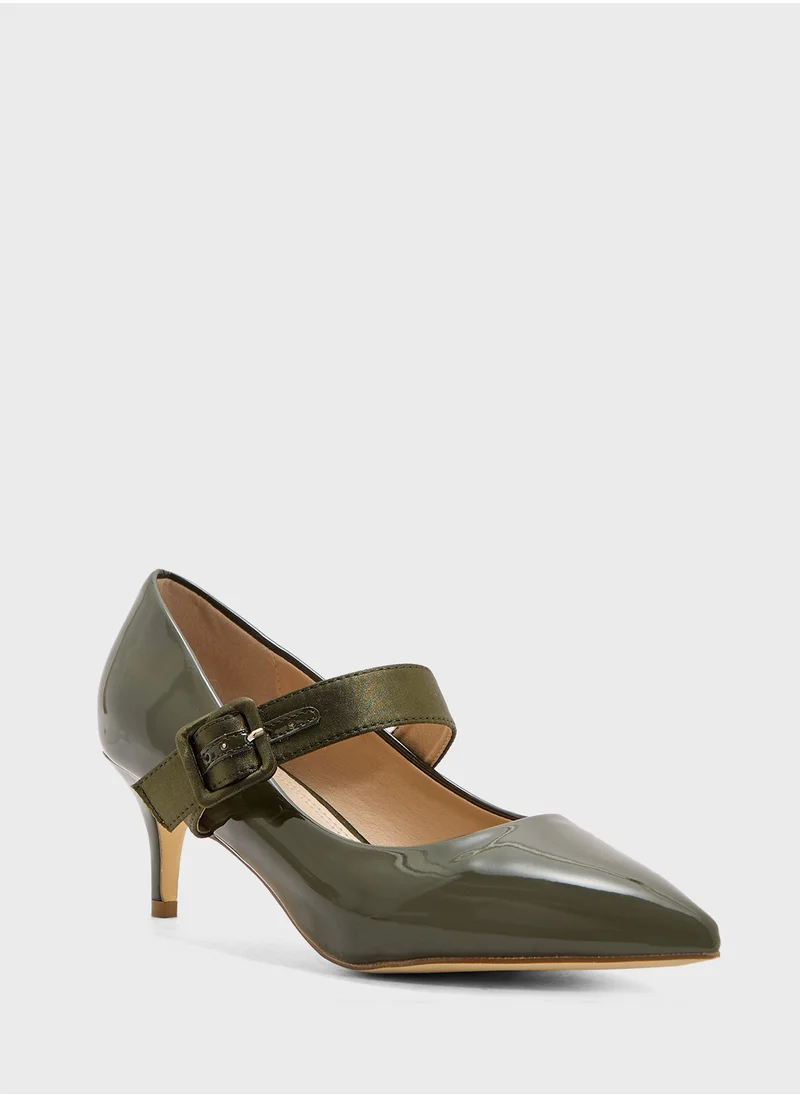 ELLA Mary-Jane Pointed Pump