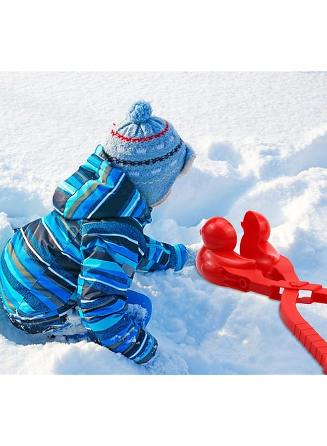 KASTWAVE Snowball Maker Toys Game Clip Spherical Duck Snowman Heart Snowball Maker Snow Ball Clip Sand Mold Tool Beach Sand Toy Fun Winter For Outdoor Snow Toy Fight For Snow Fight (Green) - Image 4