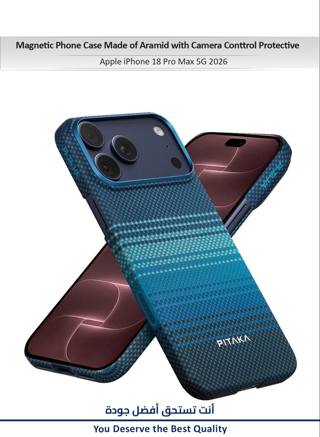 PITAKA PITAKA Magnetic Phone Case Z9BEAAF23EECD0517424DZ