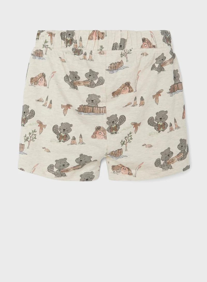 NAME IT Infant Graphic Shorts