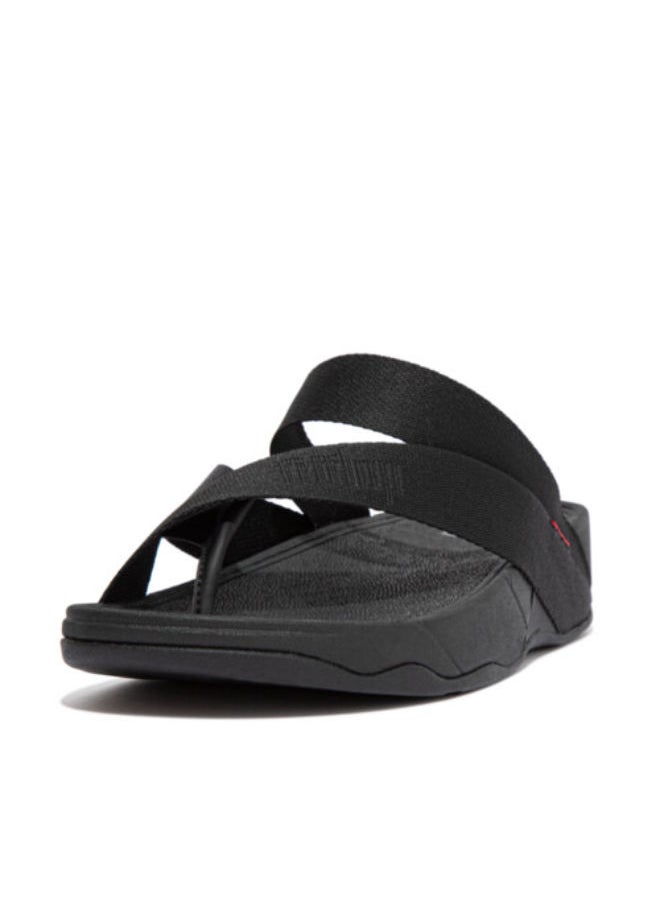 FitFlop - Fitflop Mens Sling Toe Post DS7-090  Black - Image 1