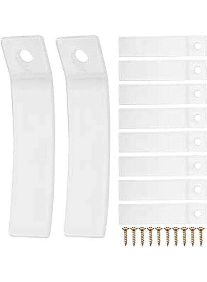 40 Pcs Anti Slip Drawer Stoppers With 304 Stainless Steel Screws For Furniture Repair - Image 1