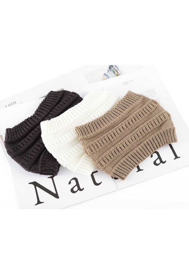 Woeoe - Warm Winter Headbands Knitted Turban Head Wraps Wide Crochet Stretchy Ear Warmer Soft Stretch Head Scarfts For Women And Girls - Image 1