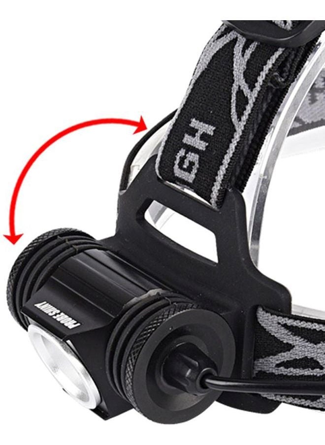 NIBEMINENT - 8500Lm Xml T6+2R5 3 LED Rechargeable 18650 Headlamp Head Light Torch - Image 1