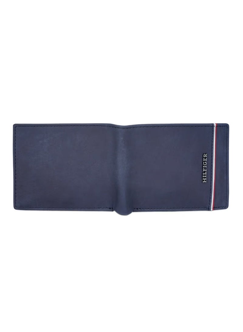 Hilfiger Denim محفظة عملات معدنية عالمية من تومي هيلفيغر كالهون للرجال، لون أزرق داكن - Image 4