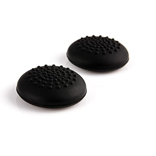 PSS Gaming Controller Soft Rubber Thumb Grips Black Thumbstick Joystick Extra High Enhancements Cover Caps Skin for Playstation 5 PS5 PS4 PS3 Xbox 360 Xbox One (8PCS) - Image 5