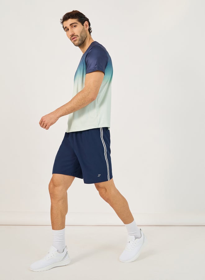 Styli Styli 4-Way Stretch Contrast Waistband Woven Training Shorts  - Image 2