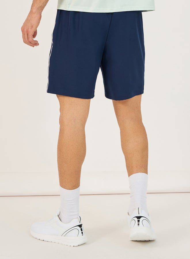 Styli Styli 4-Way Stretch Contrast Waistband Woven Training Shorts  - Image 5