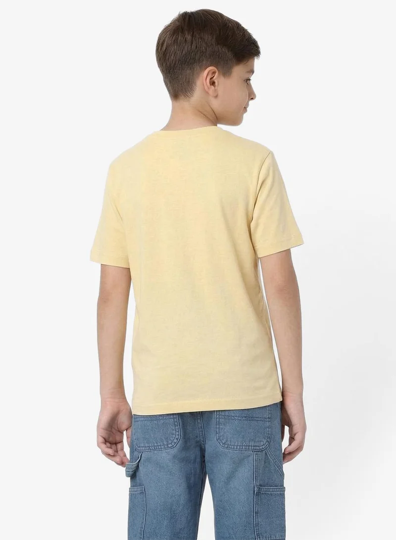 جاك وجونز جونيور تيشيرت جرايسون للأطفال بياقة دائرية