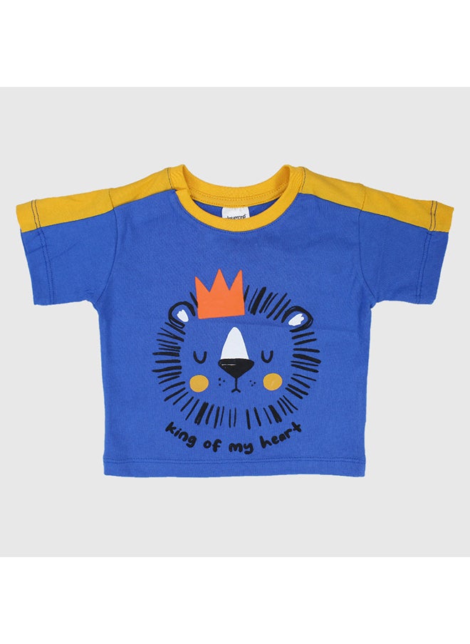 playmore "King Of My Heart" Short-Sleeved T-Shirt  - Image 1