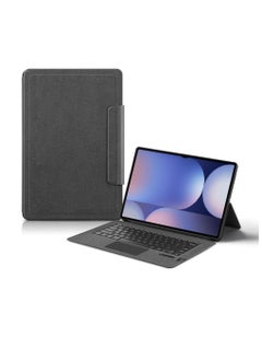 Keyboard Compatible with Samsung Galaxy Tab S10 Ultra 14.6 inch 2024 Touch Shaft Bluetooth Keyboard Leather Case For Galaxy Tab S10 Ultra Tablet