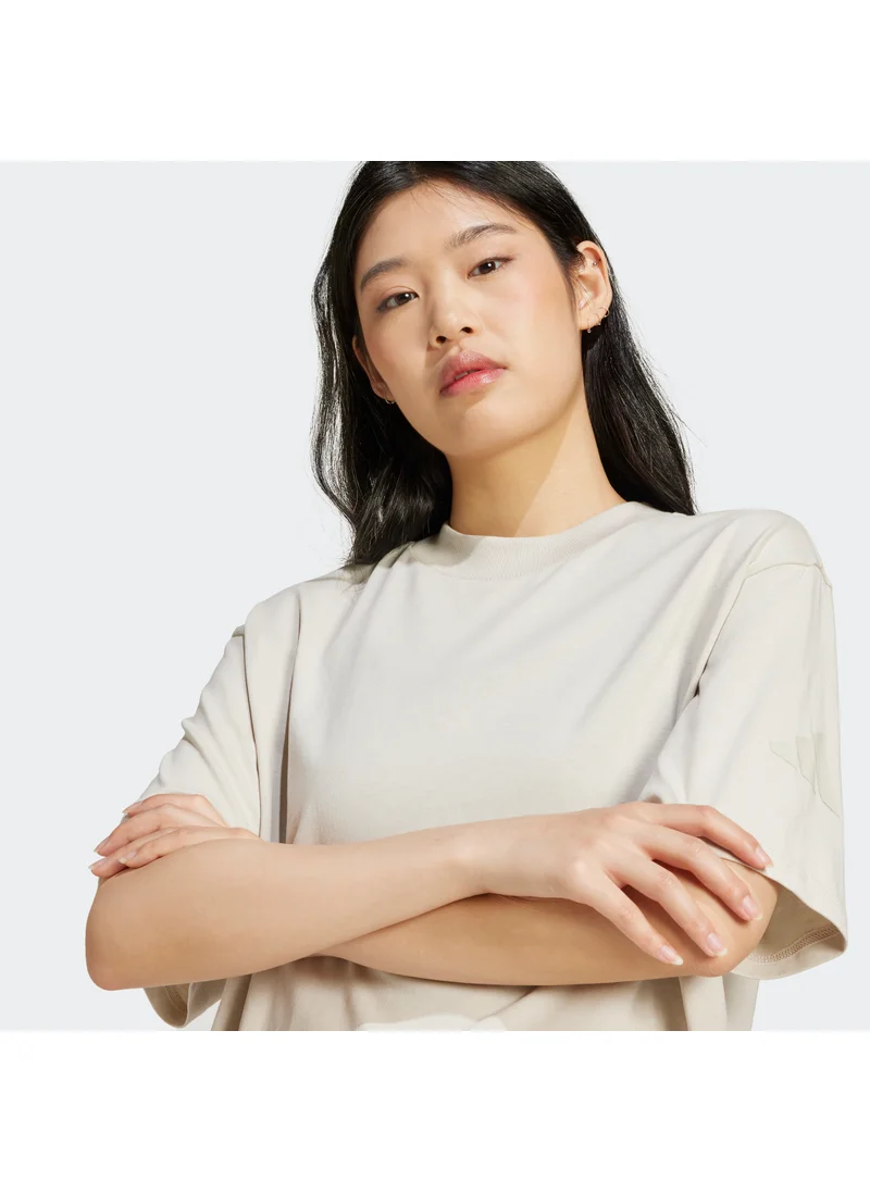 اديداس Essential Big Logo Boyfriend T-Shirt