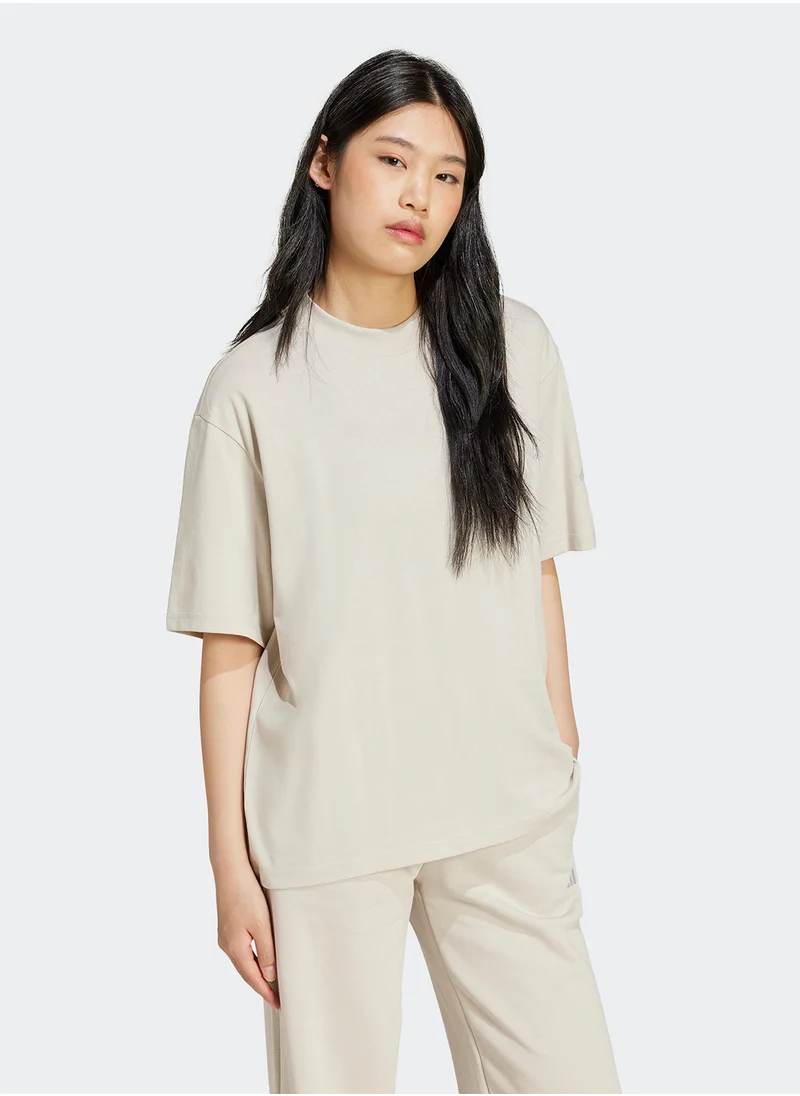 اديداس Essential Big Logo Boyfriend T-Shirt