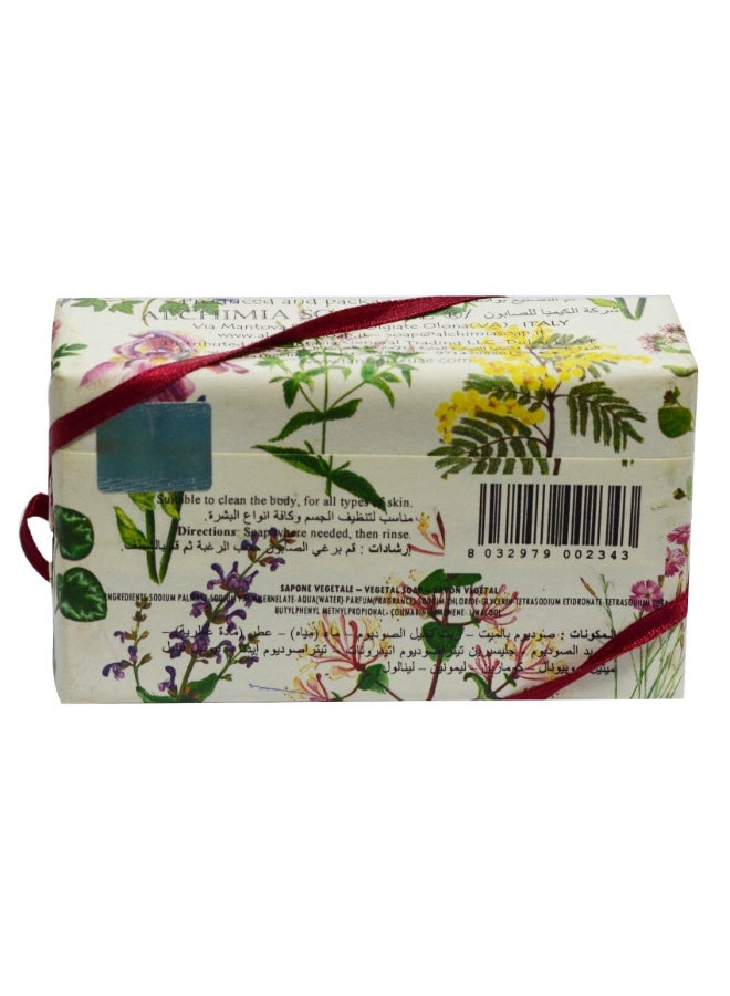Alchimia Vegetal Soap Angy 200G  | Premium Italian Natural Soap | Gentle Care with Elegant Fragrance  | Moisturizing Effect Gentle  | for All Skin Types - Image 3