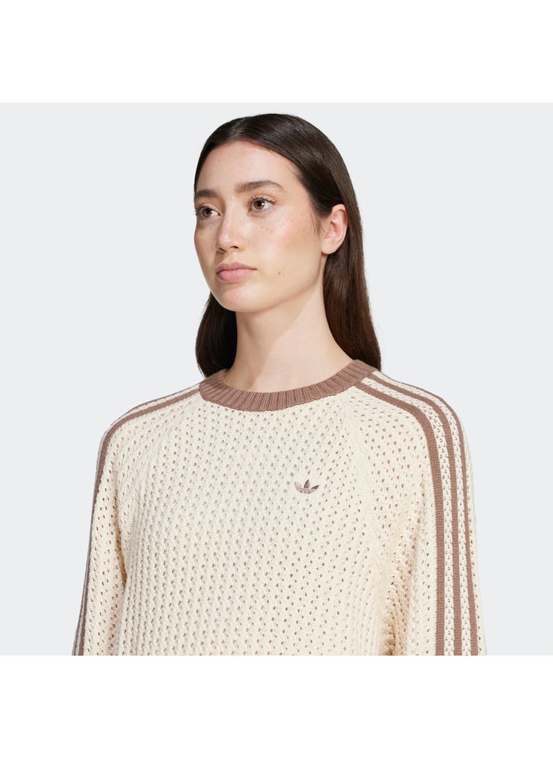 adidas Originals Adicolor Knitted Crew Sweatshirt  - Image 3