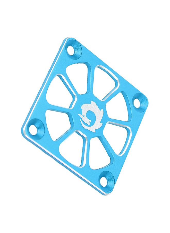 Loquat RC Cooling Fan Cover 1.57in Wide Aluminium Alloy Easy Installation RC ESC Cooling Fan Cover for Repair Replacement Blue - Image 3