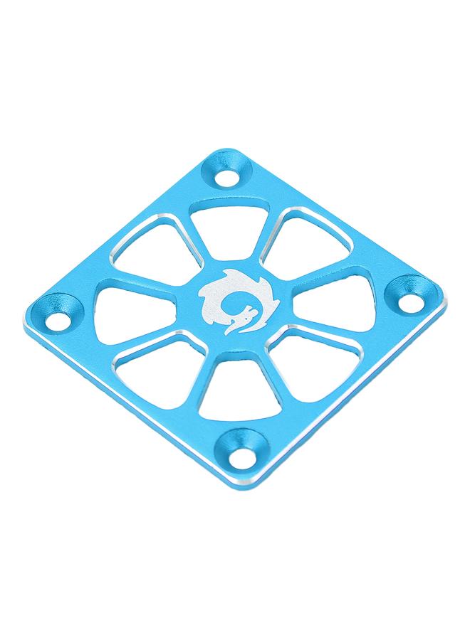 Loquat RC Cooling Fan Cover 1.57in Wide Aluminium Alloy Easy Installation RC ESC Cooling Fan Cover for Repair Replacement Blue - Image 5