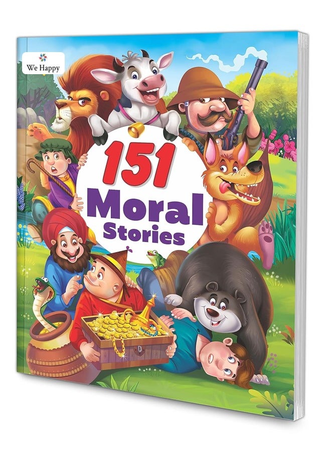 We Happy 151 Moral Stories Book Creative Learning and Educational Toy  - Image 1