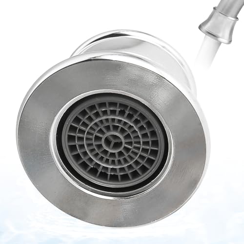 hansengroe Faucet Aerator Compatible with Moen 101964 116618, High Flow Sink Aerator Replacement, Fit for Shower Bathroom Kitchen Faucet Parts, 2.2 Gallon Per Minute, Chrome - Image 1