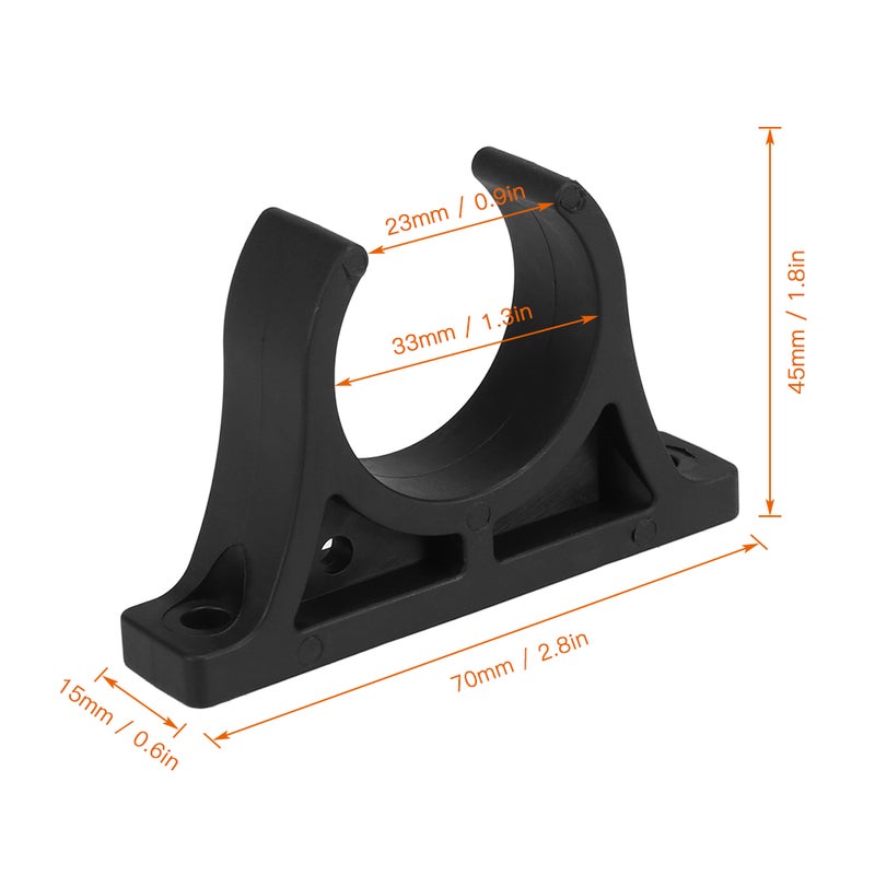 Pack of 4 Kayak Paddle Clips Plastic Paddle Oar Holder Clips Keeper for Kayak Canoe Rowing Boat - Image 2