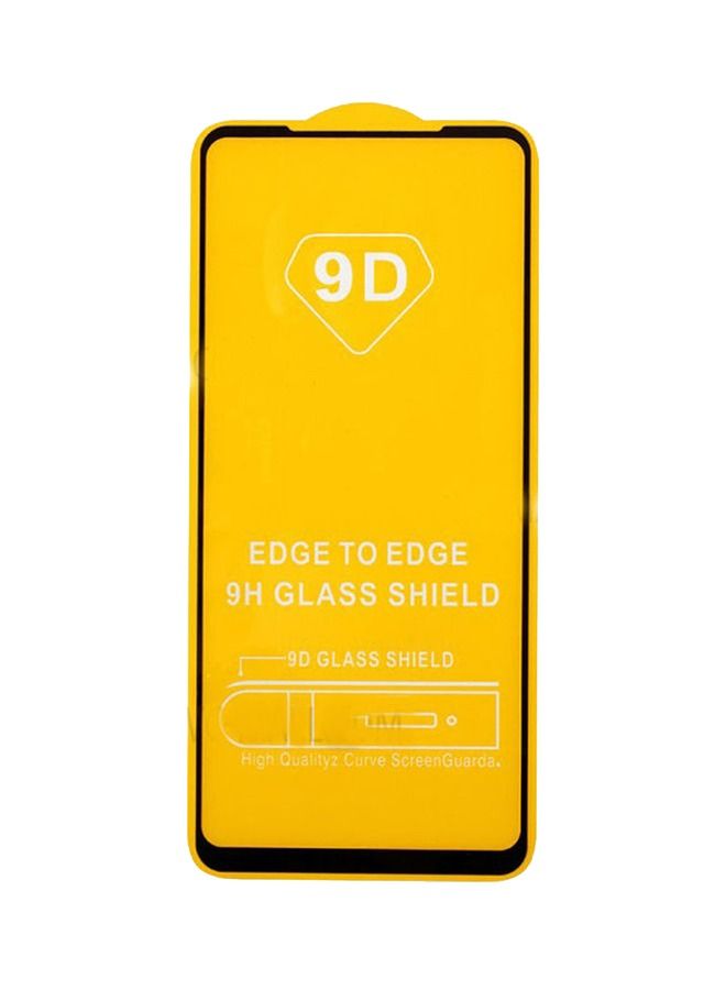 9D Tempered Glass Screen Protector For Samsung Galaxy A21S Black/Clear - Image 1
