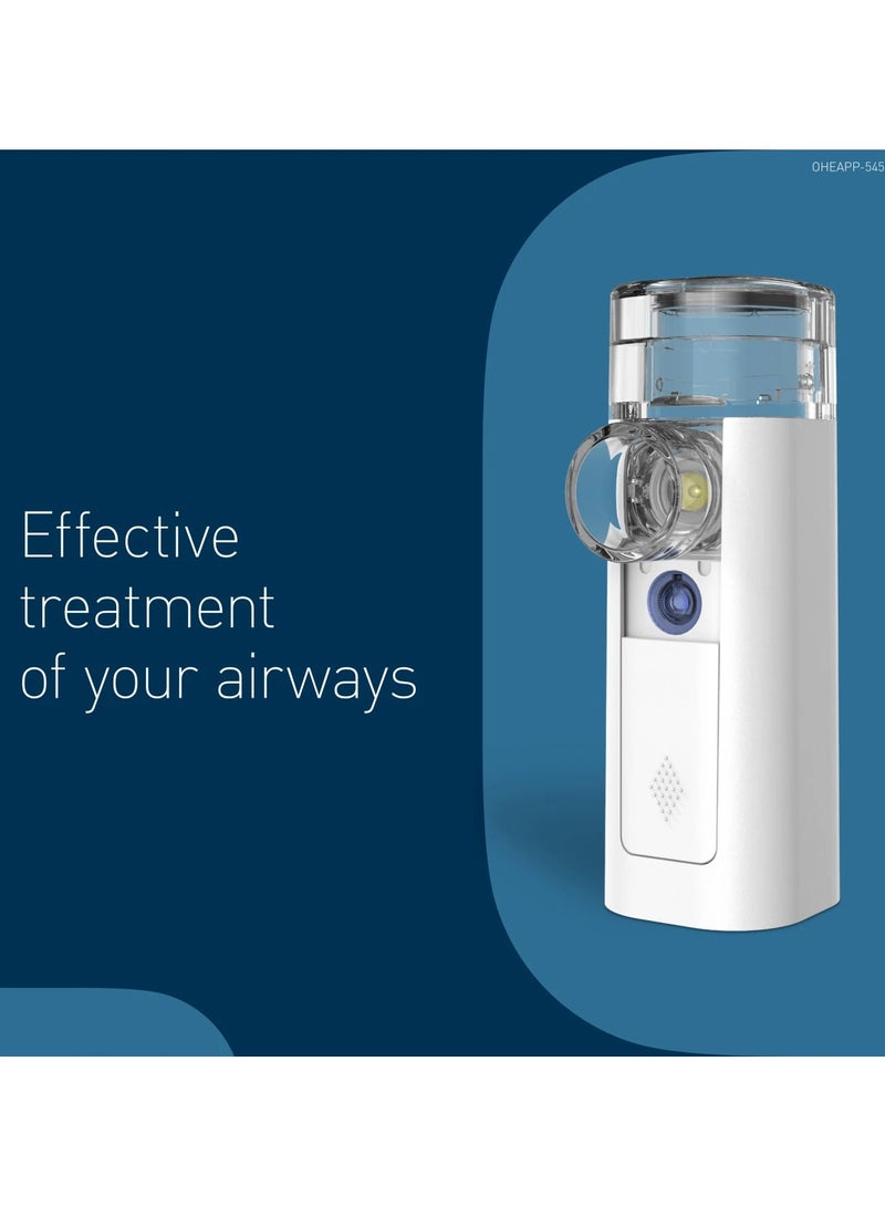 Omron Omron Mini Air 360+ Portable Mesh Nebulizer – Compact, Silent & USB Rechargeable - Image 4