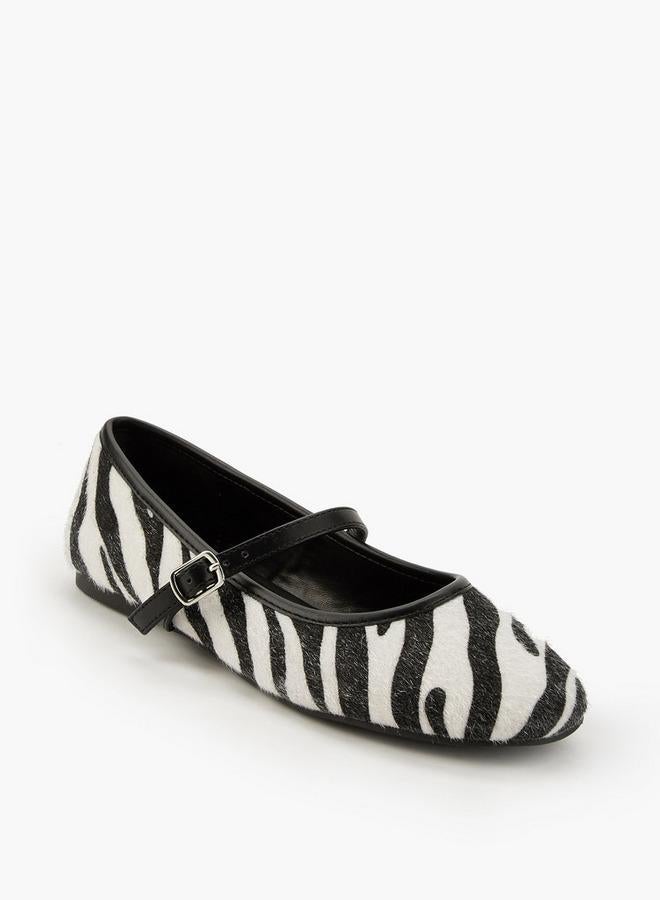 Celeste Women Animal Print Mary Jane Shoes - Image 2