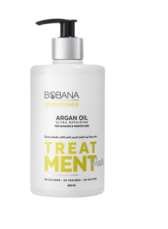 بوبانا بلسم علاج الشعر بزيت الأرغان 400 مل - Image 1