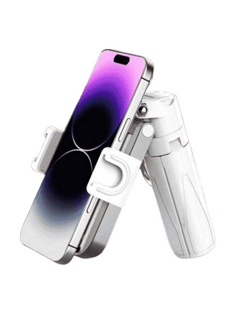 Jmary Mini Selfie Stick with Bluetooth Remote, 3 in 1 Portable Tripod, 360° Rotatable Phone Holder, Foldable Lightweight Handle, Type-C Rechargeable, Ideal for Travel, Vlogging & Live Streaming - Image 2