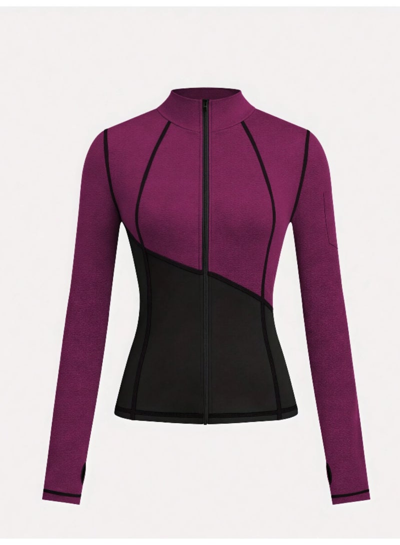 SPORT Women’s Sportswear Set – Two Pieces (Jacket & Pants) With Modern And Comfortable Design - Image 2