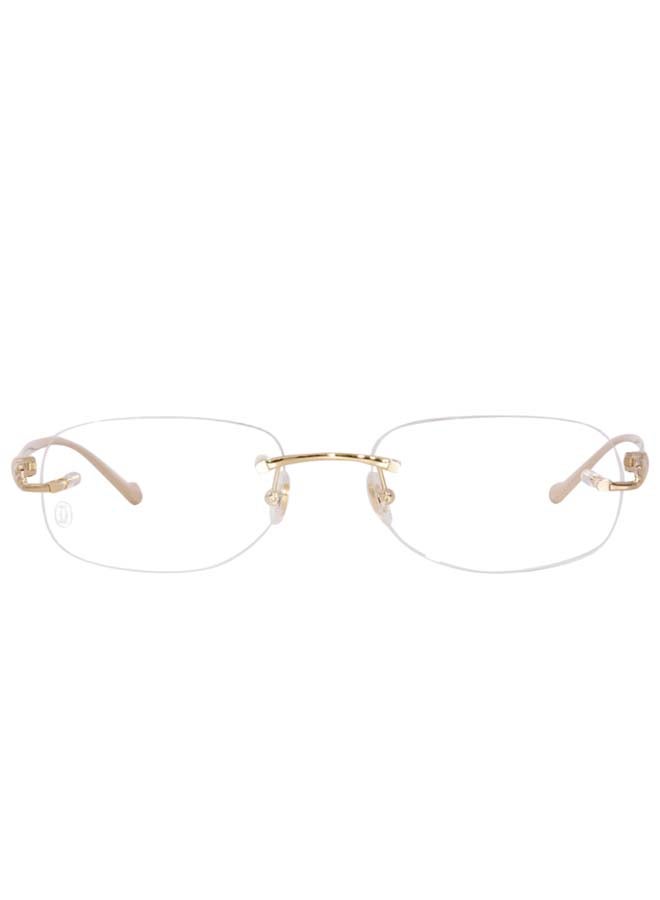 Cartier إطارات نظارات مستطيلة الشكل للجنسين CT0058O 002 52 - حجم العدسة: 52 مليمتر - Image 2