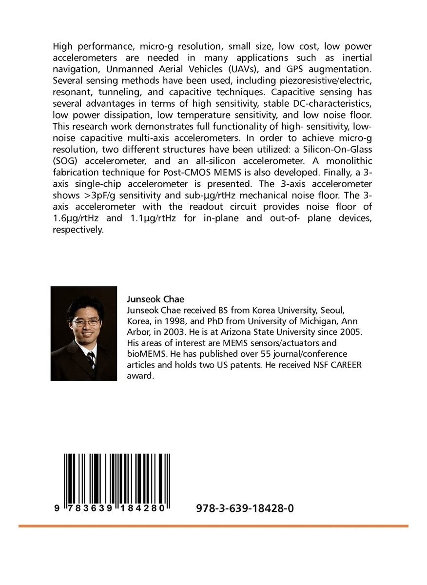 High-sensitivity, Low-noise Multi-axis Capacitive Micro-accelerometers  - Image 2