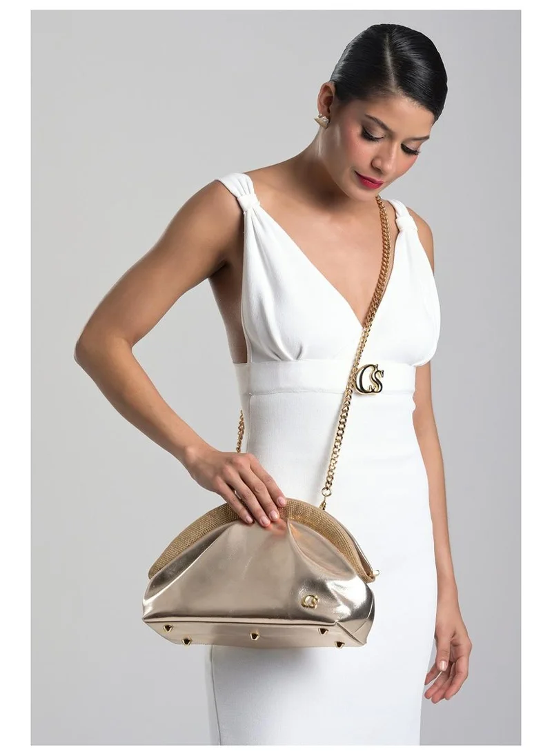 Carmen Steffens  Golden Handbag for Women | Best Price UAE