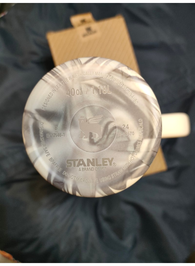 Stanley Stanley Quencher H2.0 Tumbler Stainless Steel 1200ml ( classic marble) - Image 4