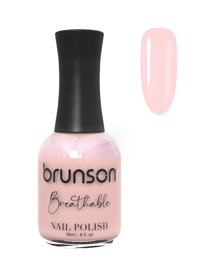 brunson Breathable Nail Polish Halal nail polish Wudu friendly Quick-Dry Vegan long lasting but easy peel off   18ml BH167