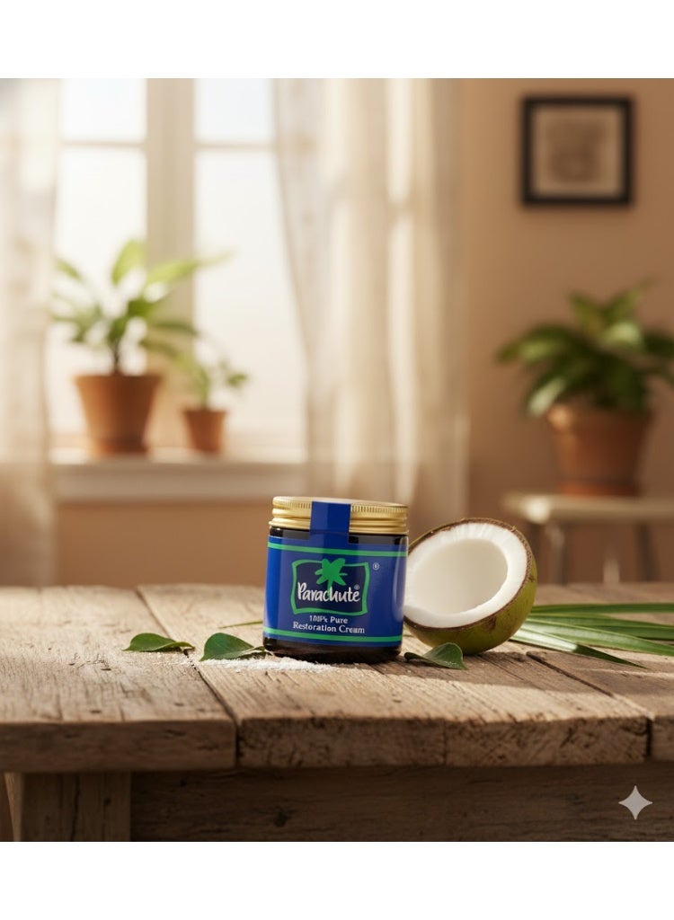 Parachute Original Indian Repair Cream with Coconut Oil 200ml: Instant Smoothness and Shine – Treats Frizz and Split Ends - Image 4