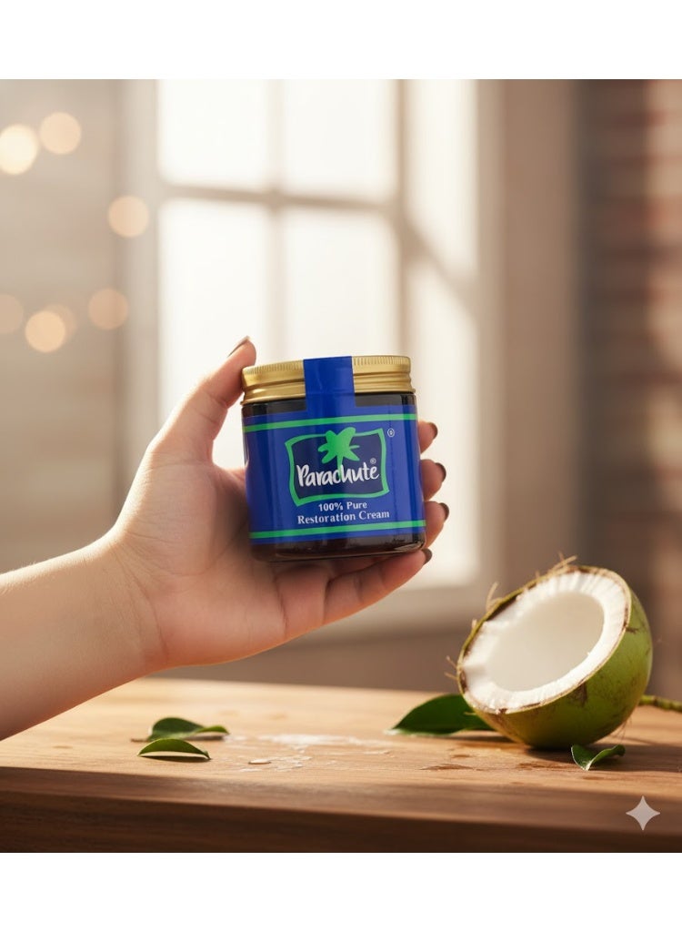 Parachute Original Indian Repair Cream with Coconut Oil 200ml: Instant Smoothness and Shine – Treats Frizz and Split Ends - Image 3