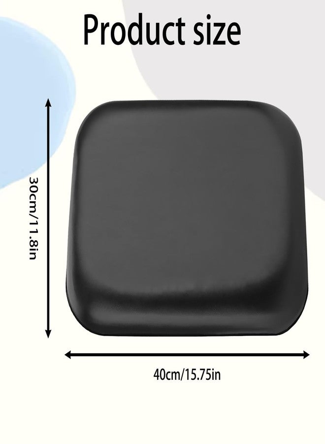 merrisport وسادة بديلة لمقعد مشاية بعجلات، مقاس 12 × 16 بوصة، مقعد مبطن للمشايات ذات العجلات، غطاء فينيل مقاوم للماء مع إسفنج عالي المرونة، قطعة غيار سهلة التركيب مع براغي وأقواس تثبيت. - Image 2