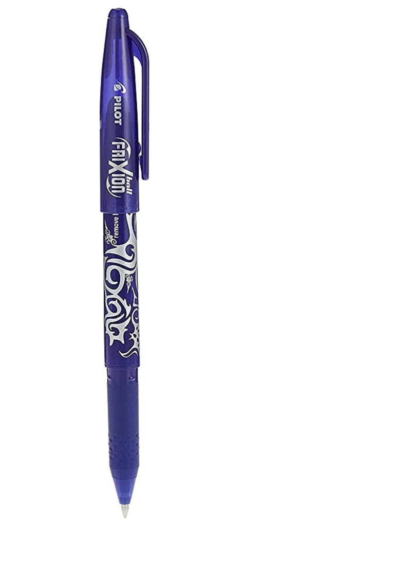 Pilot 4-Piece Frixion Rollerball 0.7mm Erasable Pen Blue - Image 2