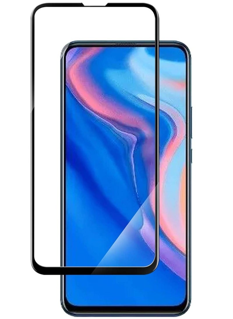 Raxoom Screen Protector Glass Full Glue Edge To Edge Screen Guard for HUAWEI Y9S / Huawei Y9 Prime (2019) (Black) - Image 1