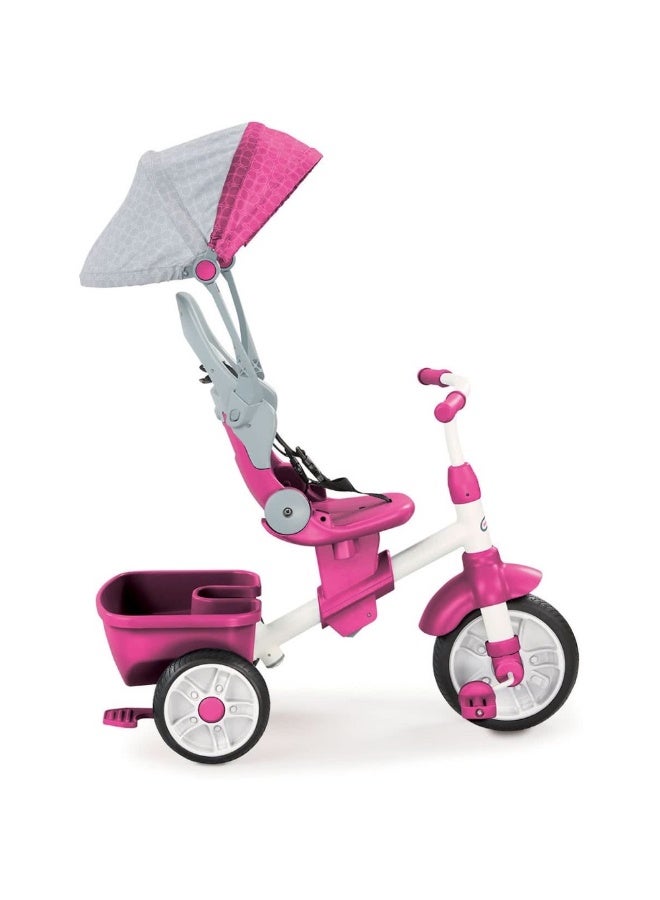 Little Tikes Perfect Fit 4-in-1 Trike (Pink) - Image 2