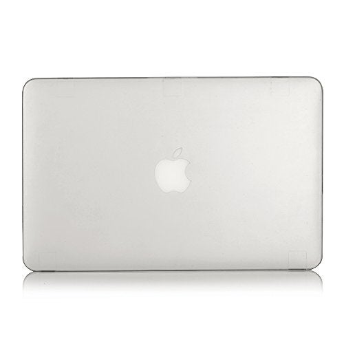 RUBAN Case Compatible with MacBook Air 13 Inch (Models: A1369 & A1466, Older Version 2010-2017 Release), Slim Snap On Hard Shell Protective Cover and Keyboard Cover, Frost White - Image 3