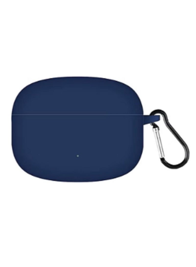 Silicone Cover Case for Oraimo FreePods Lite - Dark Blue - Image 1