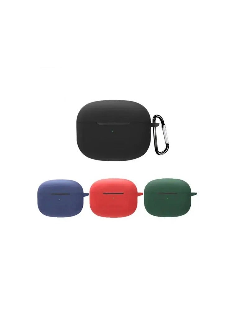 Silicone Cover Case for Oraimo FreePods Lite - Dark Blue - Image 3